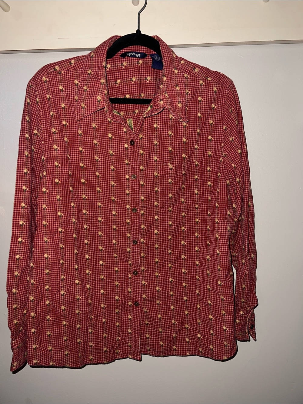 Vintage Krazy Kat Button-Up Shirt